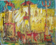 k-Dresden, Semperoper, 2001, Acryl, 100x80cm