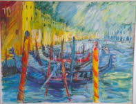 k-Venedig, 1987, Acryl